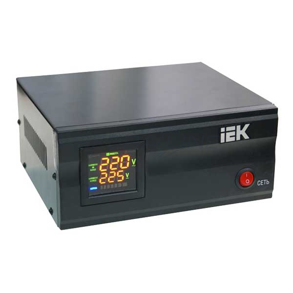 Стабилизатор напряжения СНР1-1-0,5 кВА электронный стационарный IEK