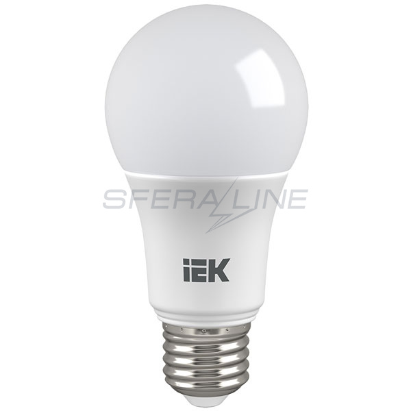 Лампа светодиодная ALFA A60 10Вт 230В 3000К E27 IEK