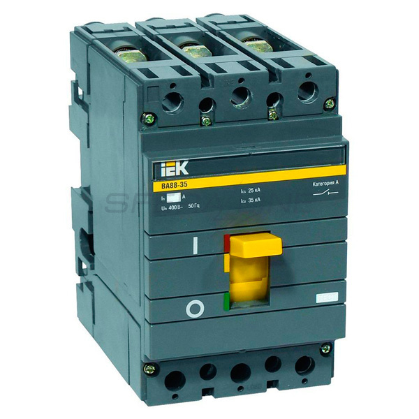 Автоматичний вимикач корпусний ВА88-35Р 3Р 140-200А (1,0-2,0 кА) 35кА IEK