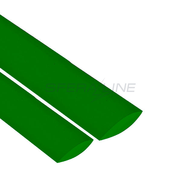 Термоусадочная трубка Ø  1,0/0,5 зеленая, АСКО-УКРЕМ
