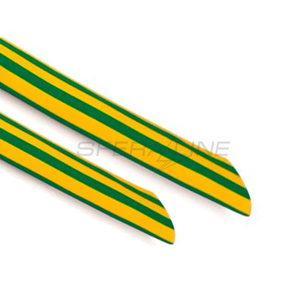 Термоусадочная трубка Ø  70,0/35,0 желто-зеленая, АСКО-УКРЕМ